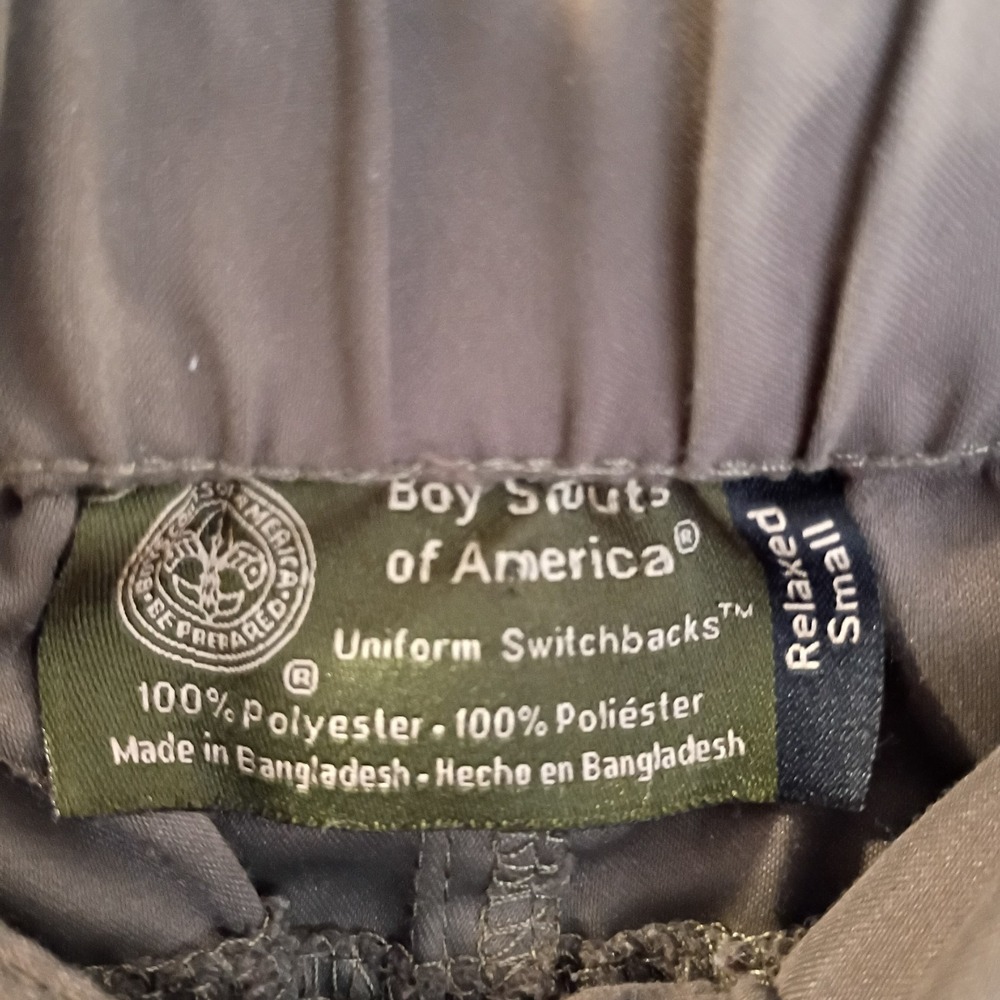 BSA Boy Scouts of America Switchback Uniform Shorts Youth Relaxed S Scouts Green - Picture 6 of 7